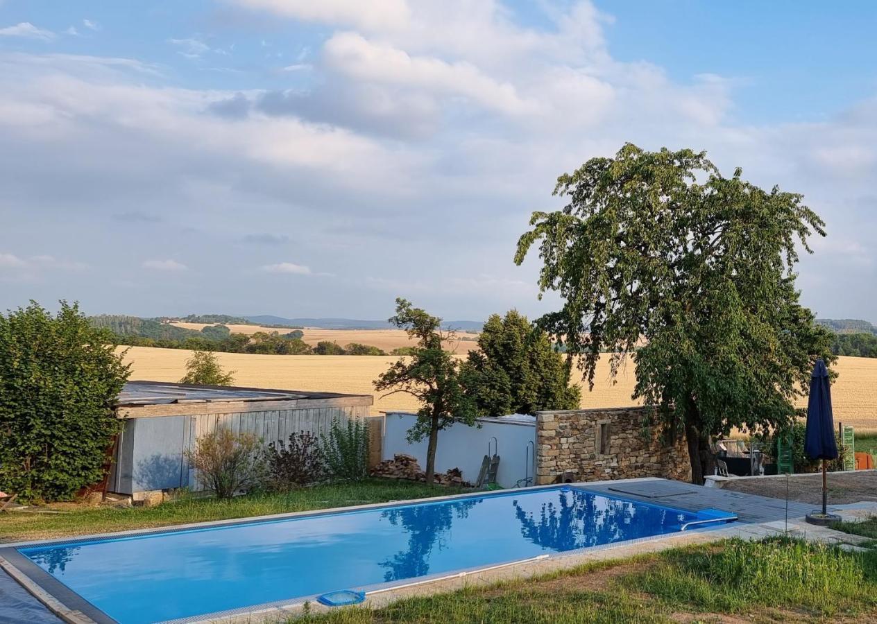 Alte Scheune Rietzschelhof Muglitztal Esterno foto